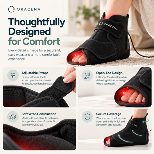 SoleLuma™ Foot Red Light Therapy Wrap